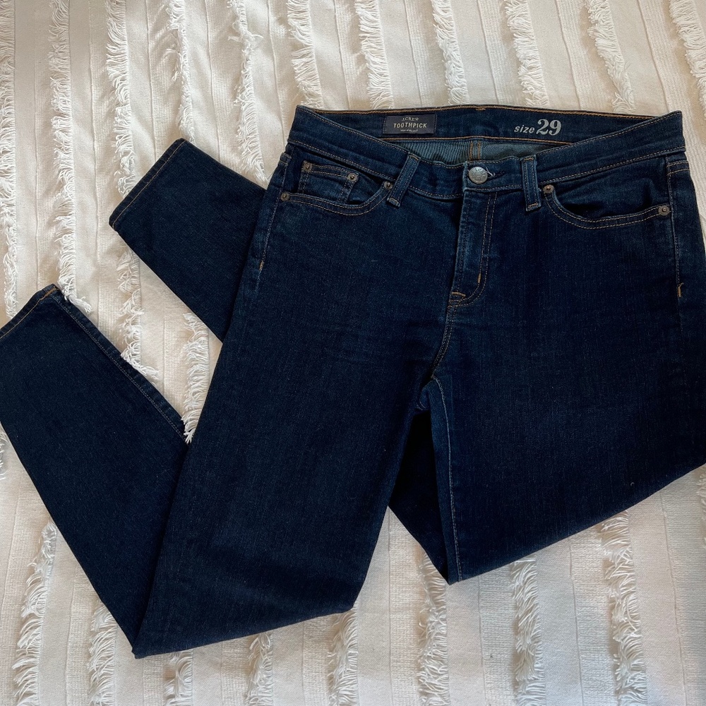 J CREW Toothpick Jeans